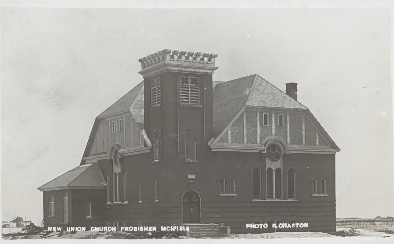 New Union Church, Frobisher, 1914